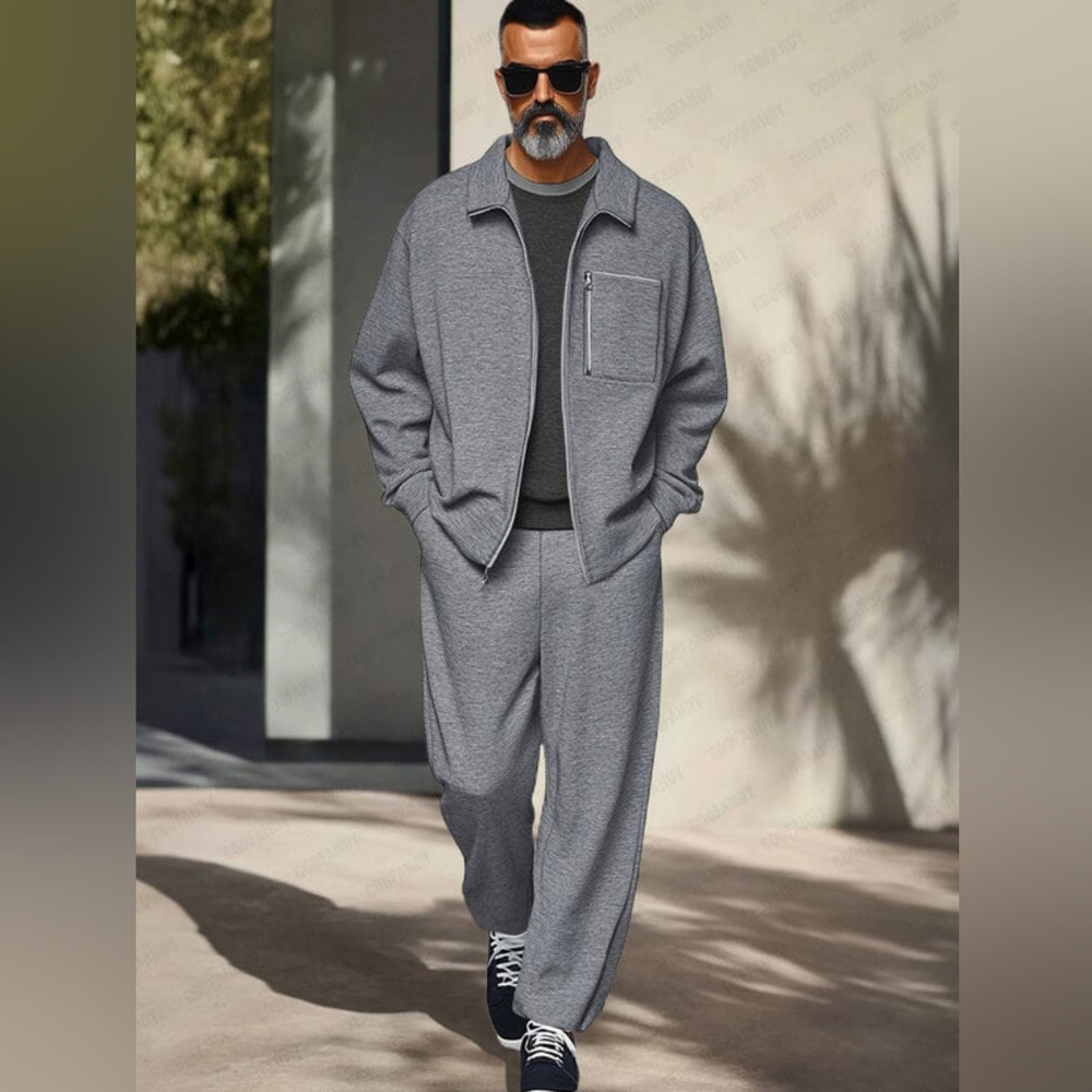 Coofandy Athleisure Jacket and Pants Set